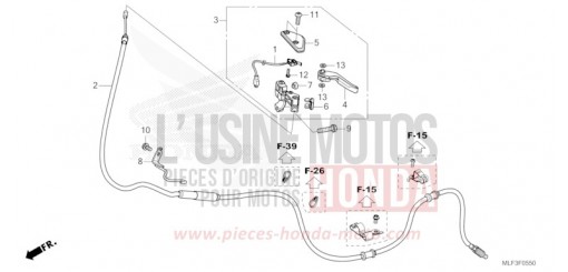 LEVIER DE STATIONNEMENT NT1100DR de 2024